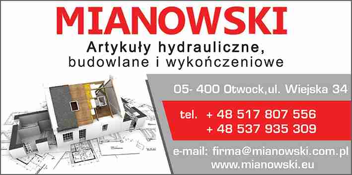 P.H.U. MIANOWSKI - akcesoria malarskie OTWOCK akcesoria malarskie OTWOCK